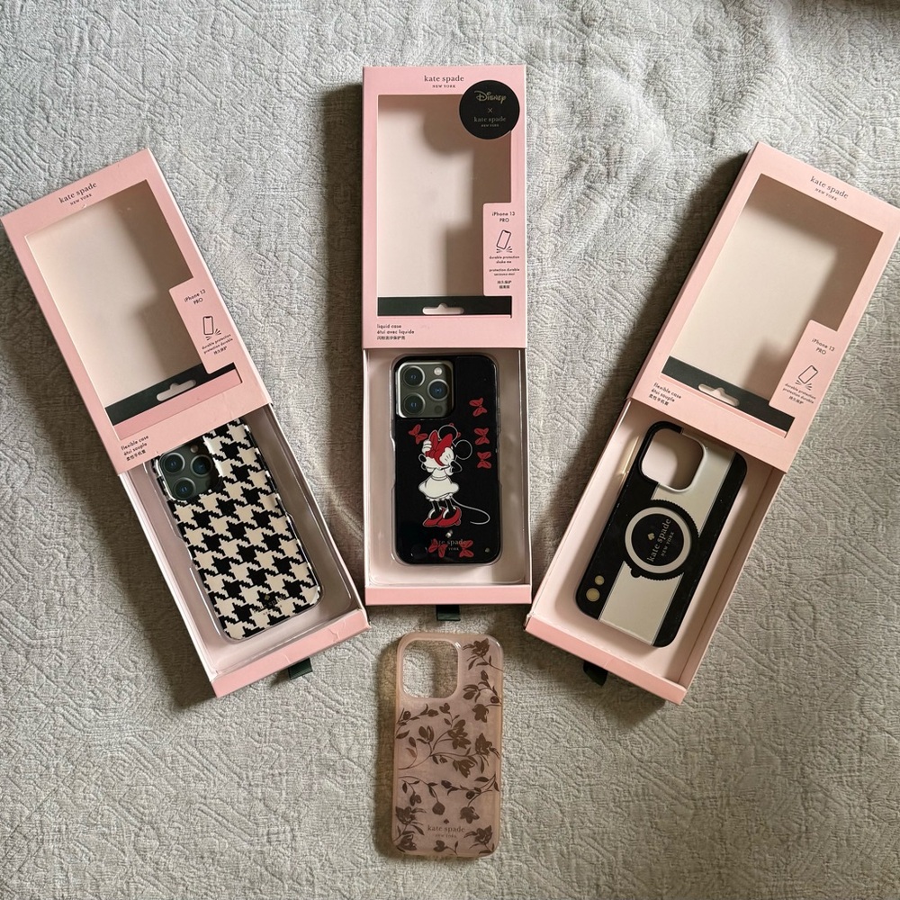 iPhone 13 Pro Kate Spade Cases (4) (Used)
